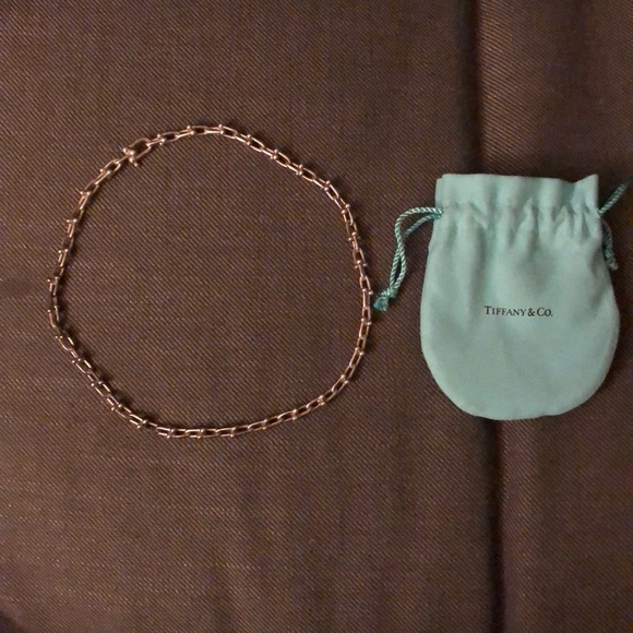 8 Inch Tiffany Hardware Necklace 